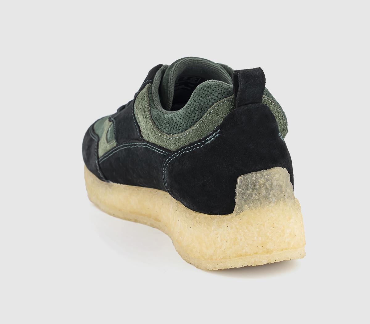 Clarks OriginalsLockhill TrainersDark Green Combi