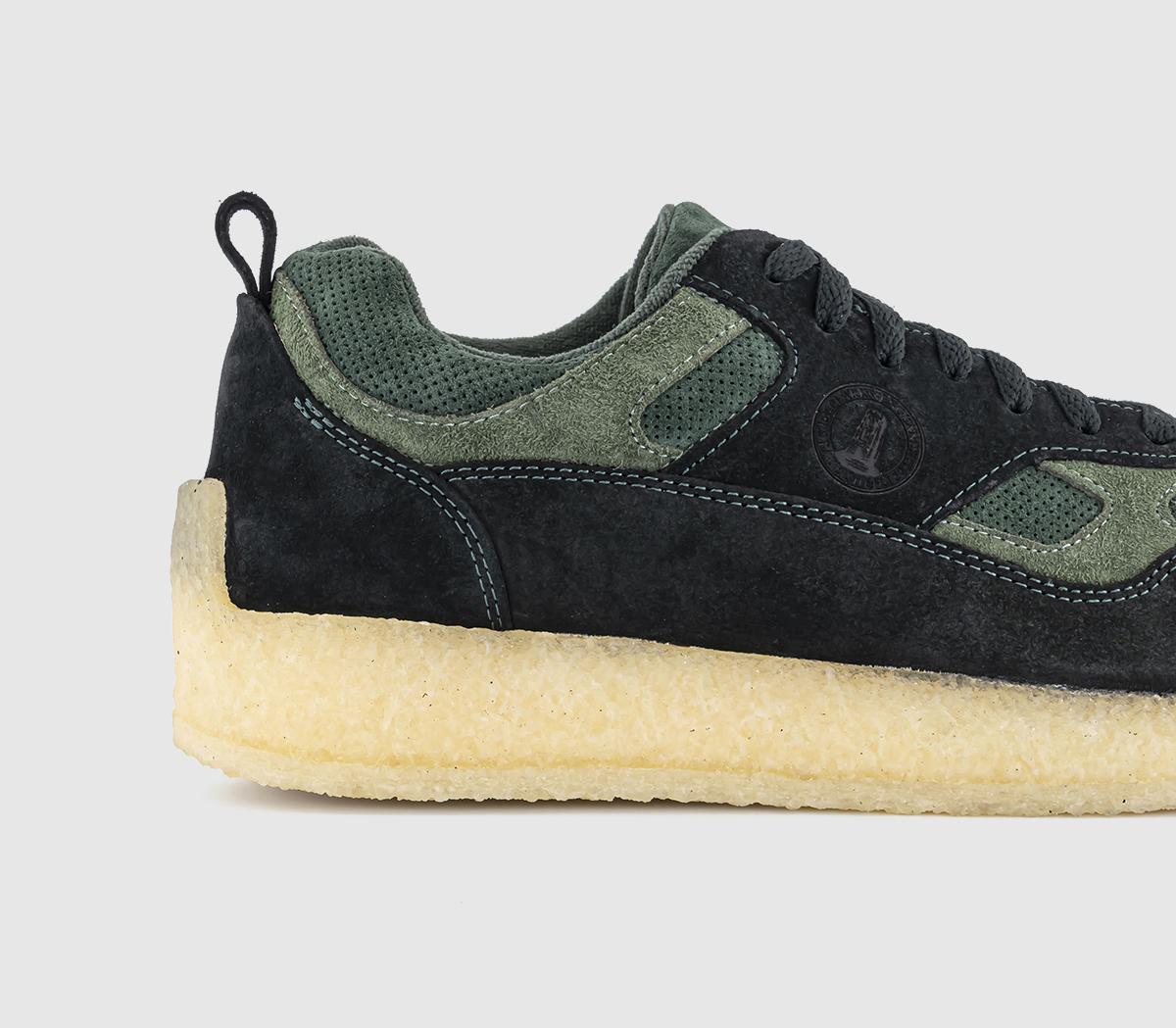Clarks OriginalsLockhill TrainersDark Green Combi