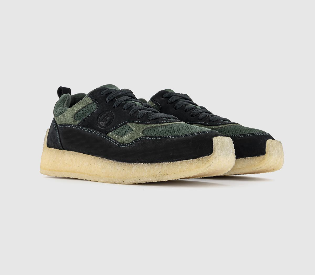 Clarks OriginalsLockhill TrainersDark Green Combi