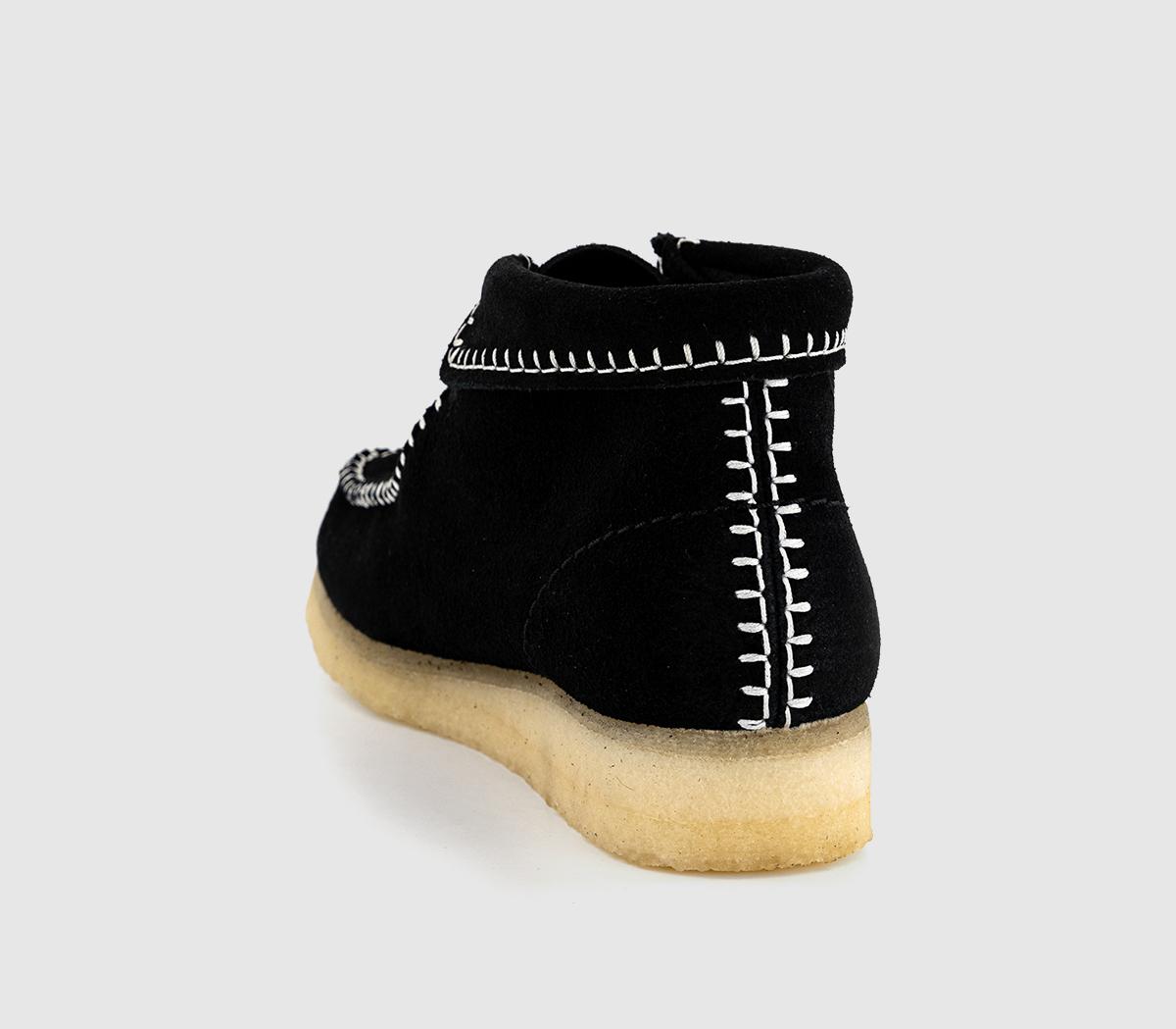 Clarks OriginalsClarks Originals Wallabee Stitch BootsBlack Suede