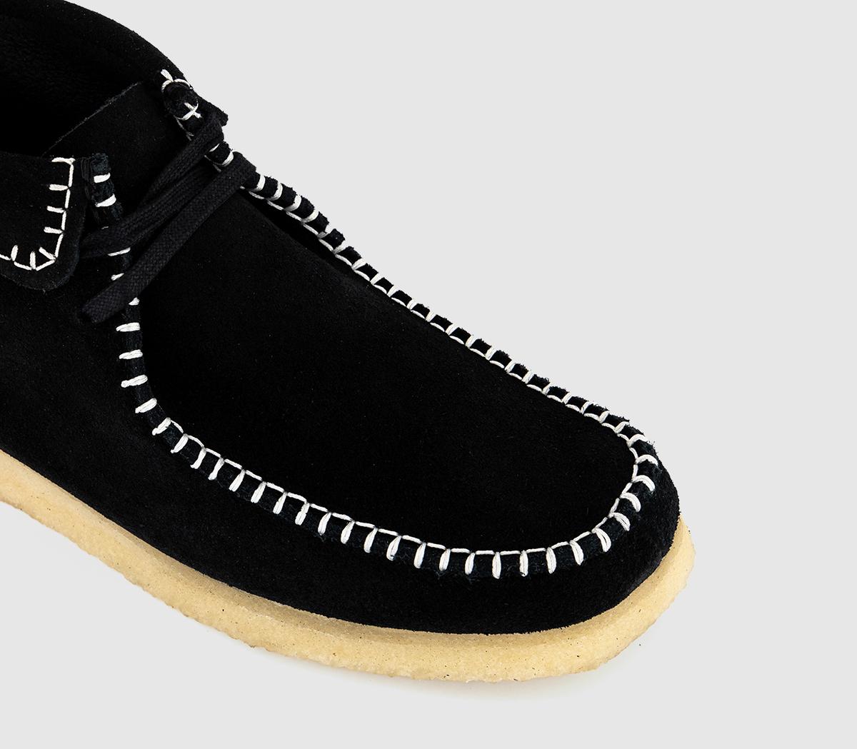 Clarks OriginalsClarks Originals Wallabee Stitch BootsBlack Suede