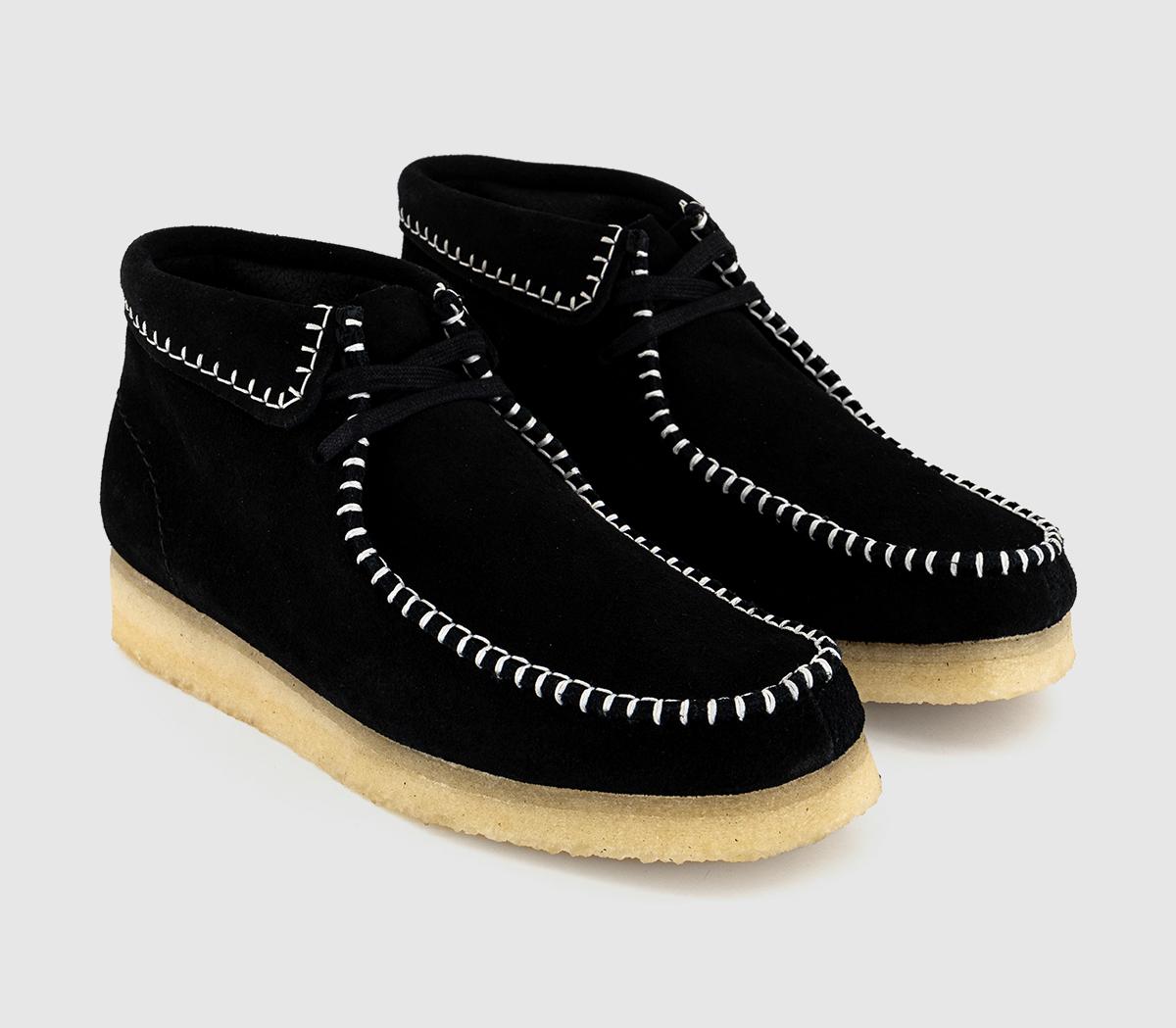 Clarks OriginalsClarks Originals Wallabee Stitch BootsBlack Suede