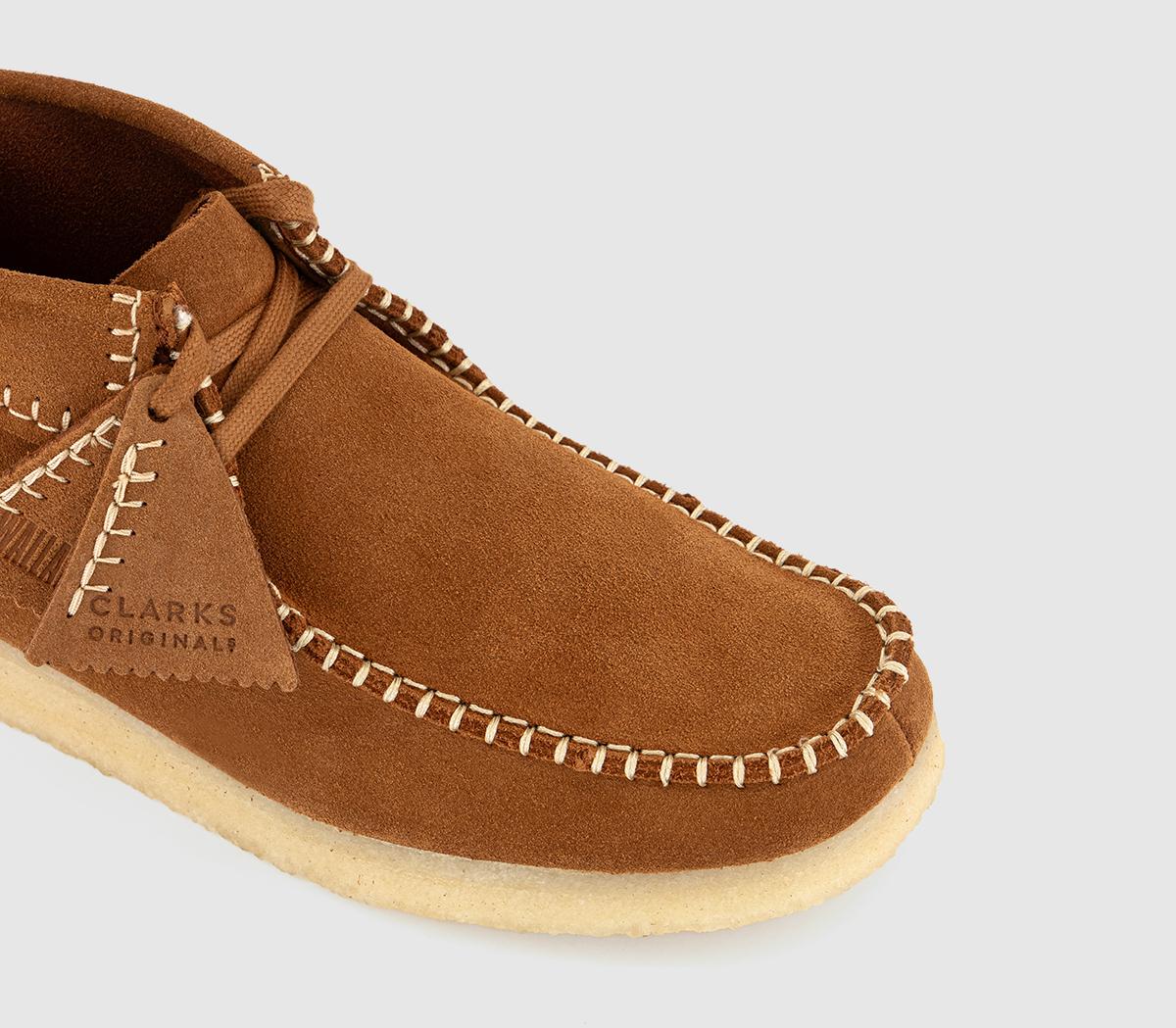 Clarks Originals Clarks Originals Wallabee Stitch Boots Ginger Suede