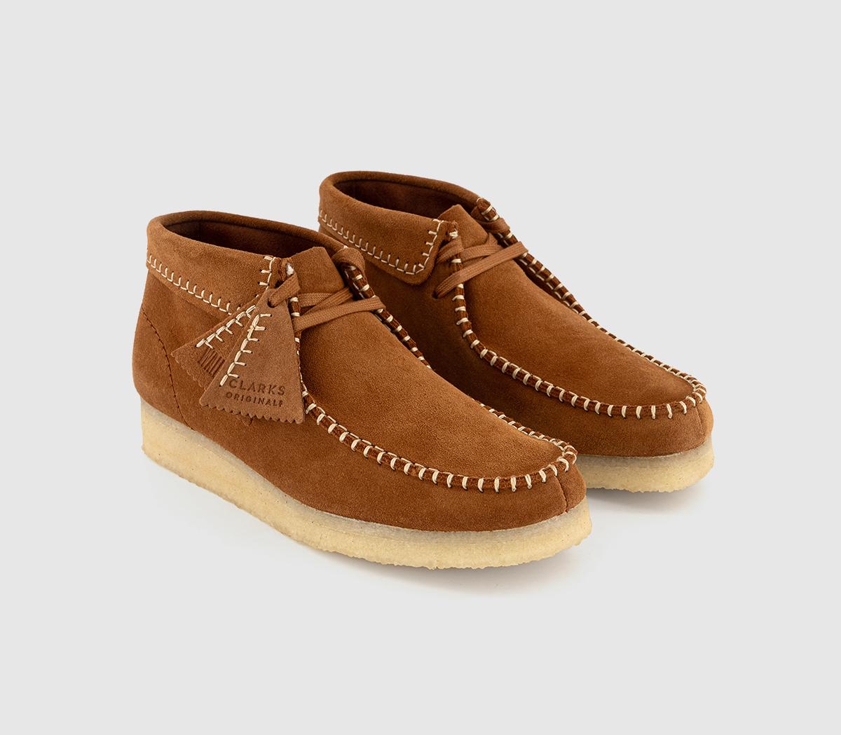 Clarks Originals Clarks Originals Wallabee Stitch Boots Ginger