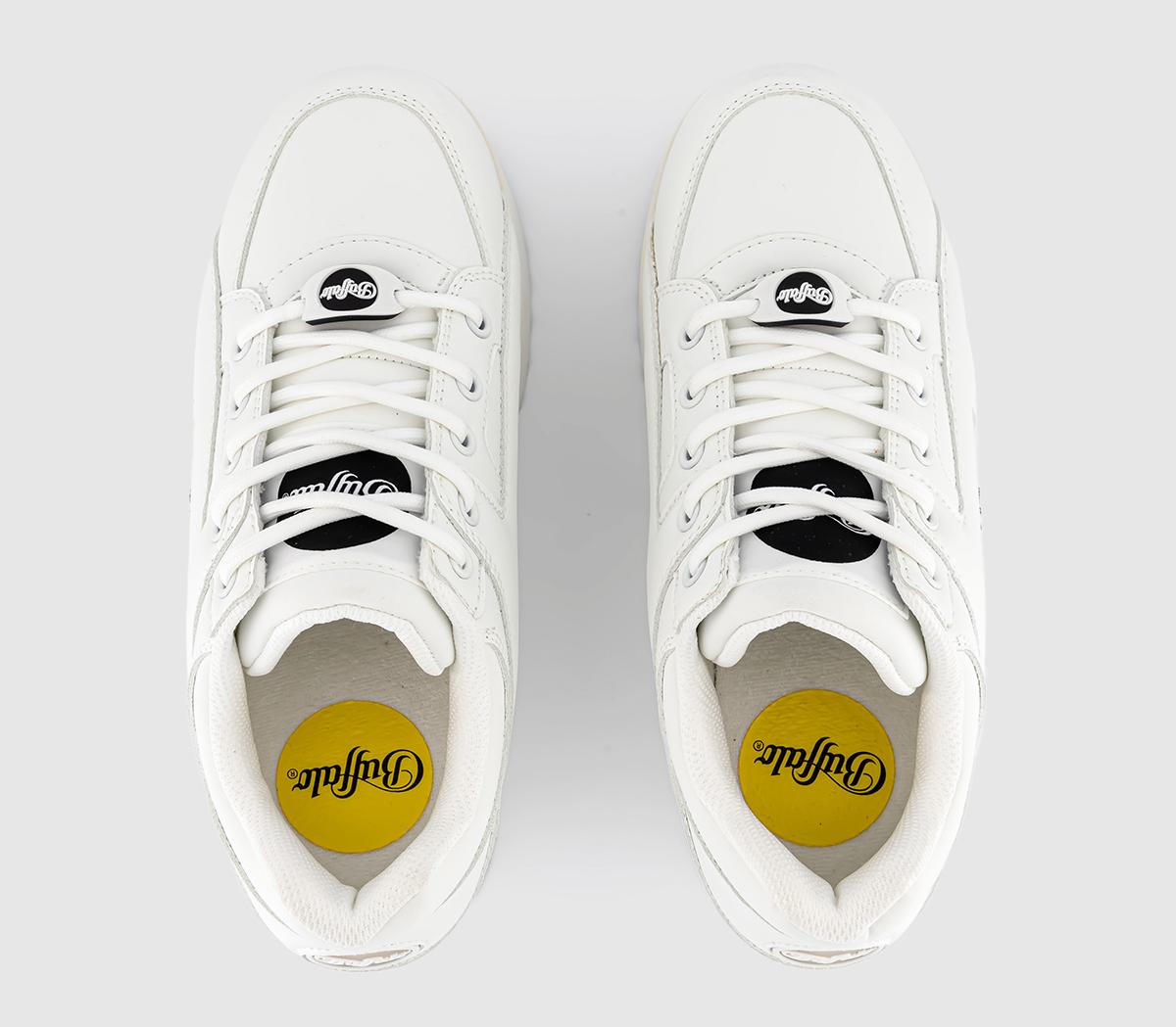 Buffalo1330-6 Platform ShoesWhite