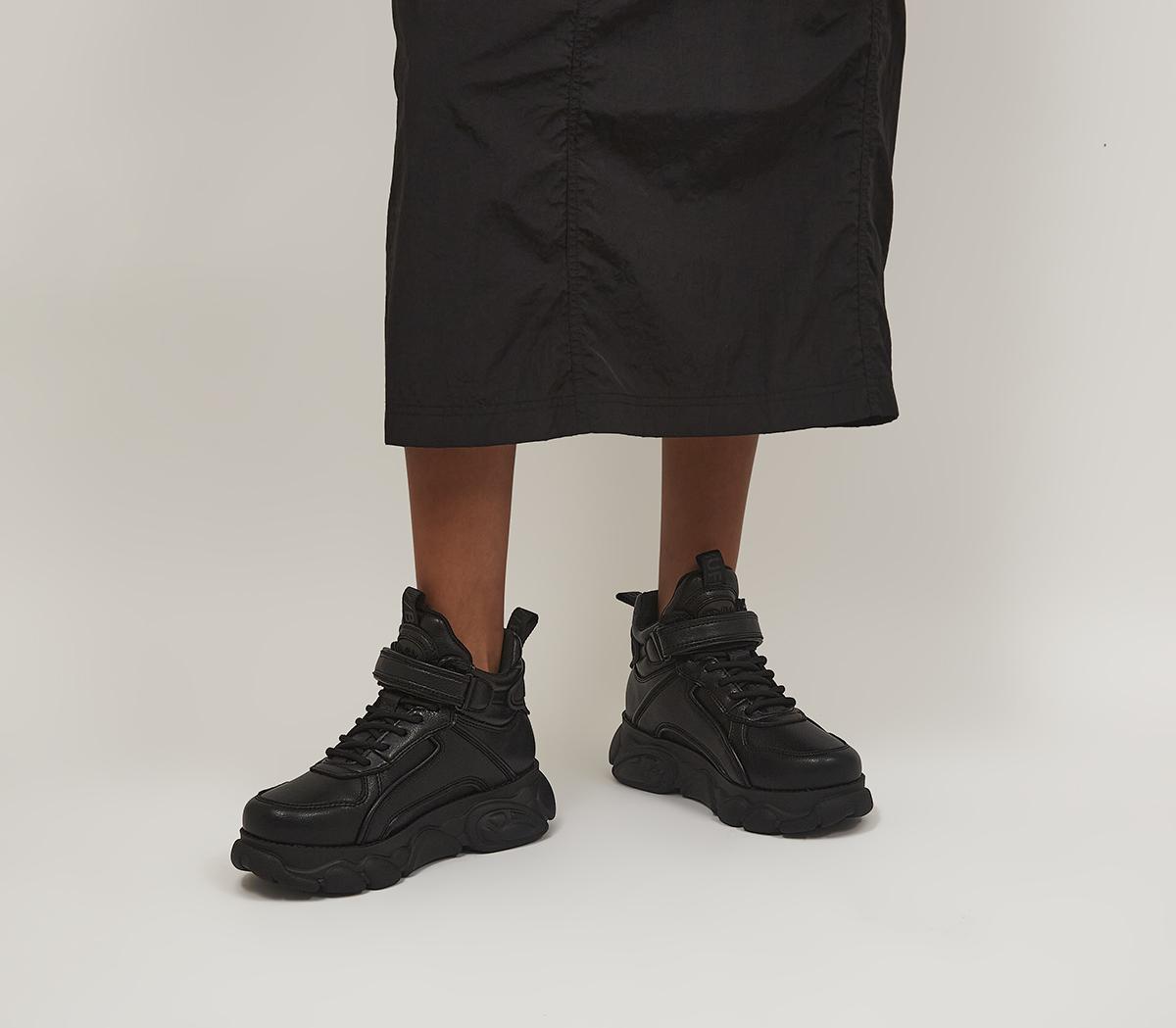 BuffaloCld Corin Mid Sneaker Boots BuffaloCld Corin Mid Sneaker BootsBlack