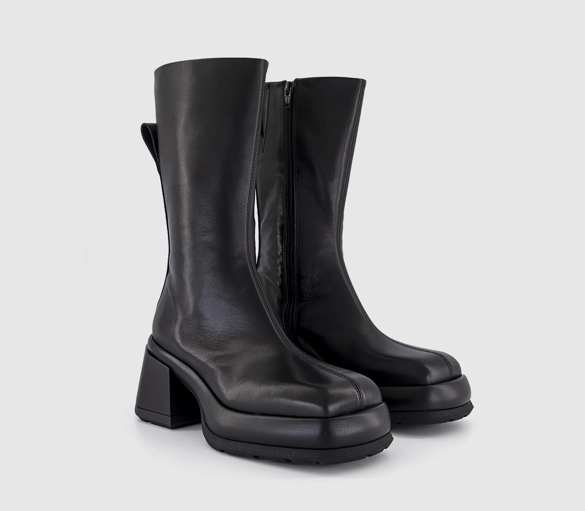 Miista Womens Cassia Boots Black, 8