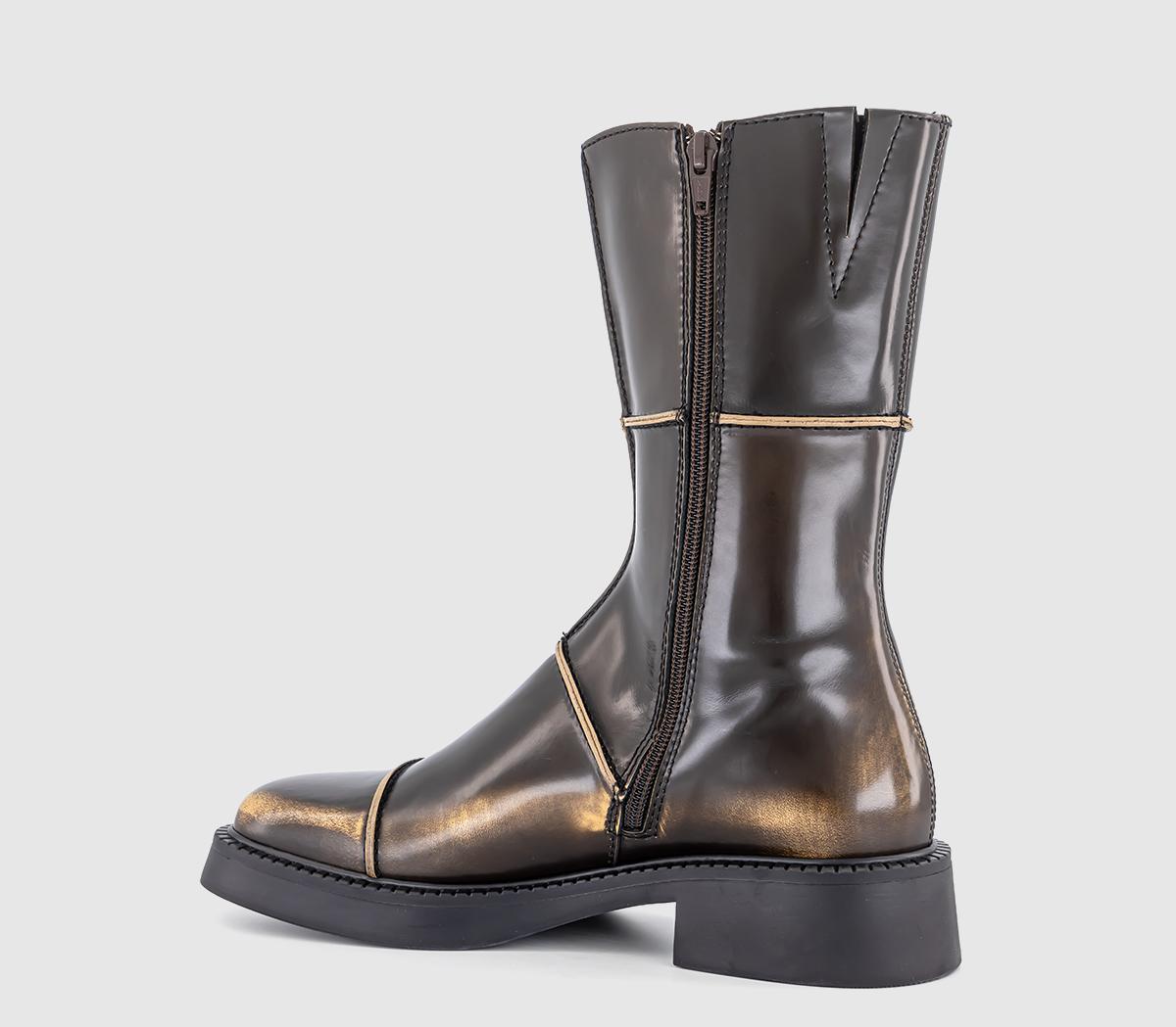 MiistaDahlia BootsBrown