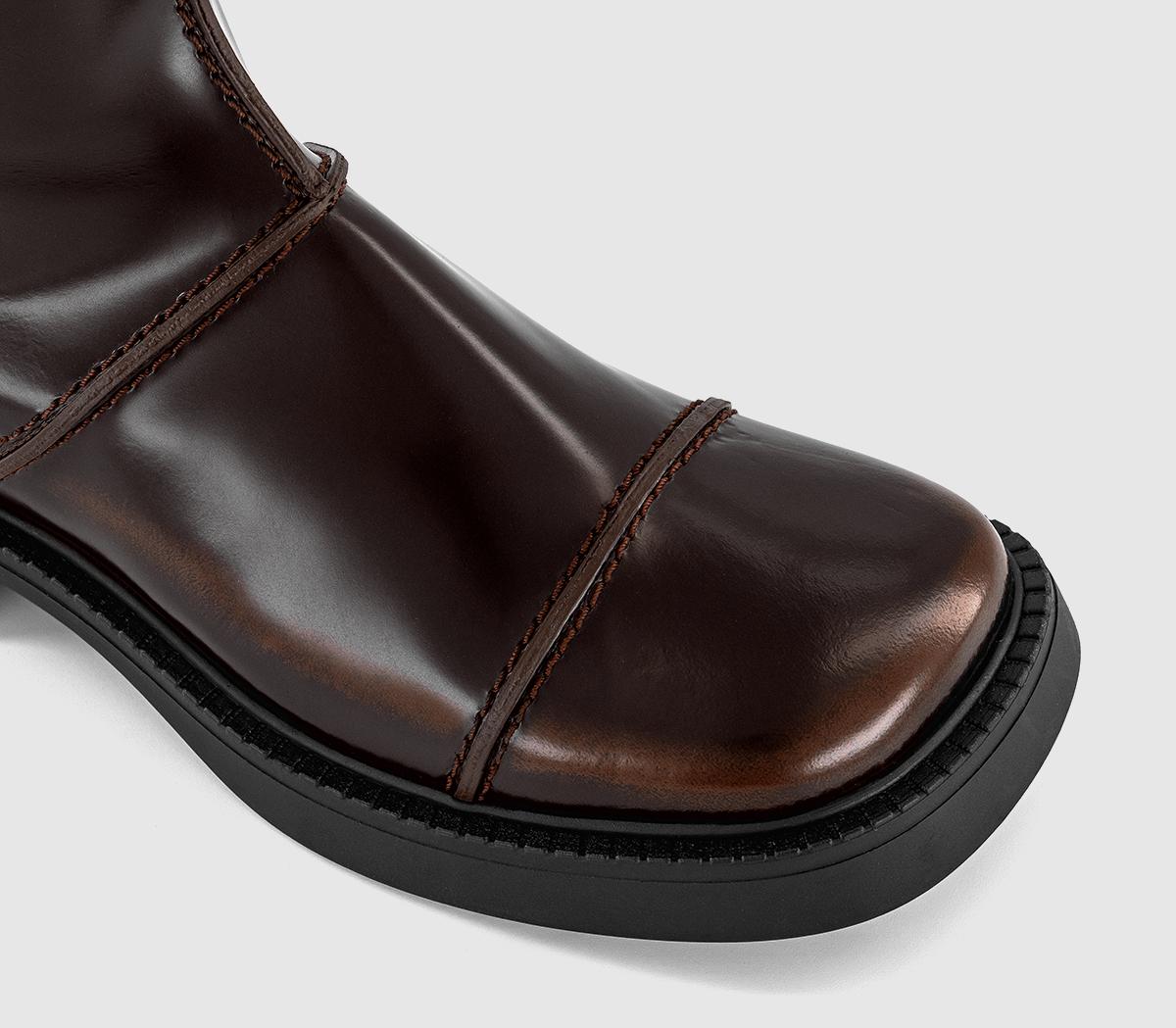 MiistaDahlia BootsDark Brown