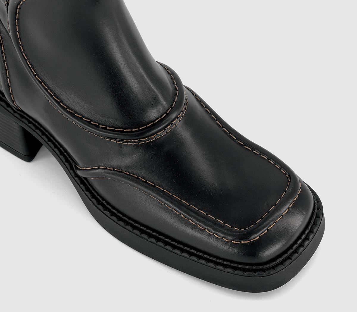 MiistaMaelene Ankle BootsBlack Brown