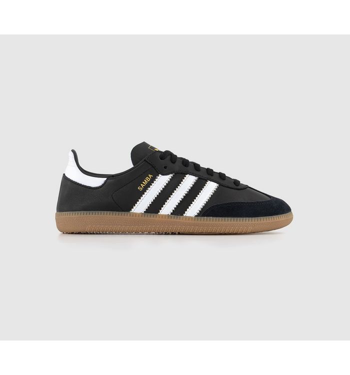 Adidas Samba Collapsible Trainers Black Leather