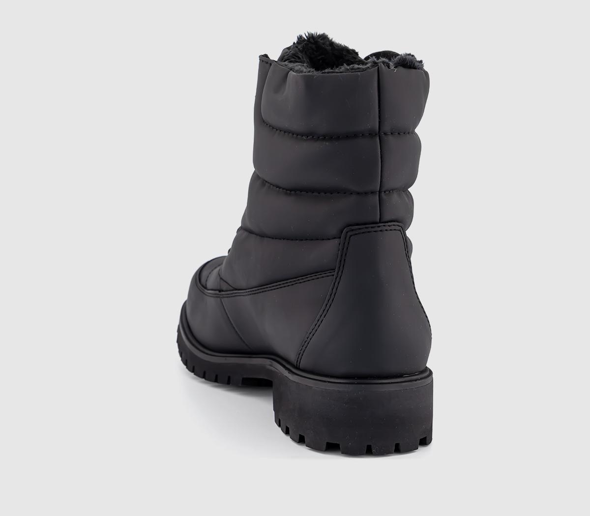 TimberlandLyonsdale Puffer BootsBlack