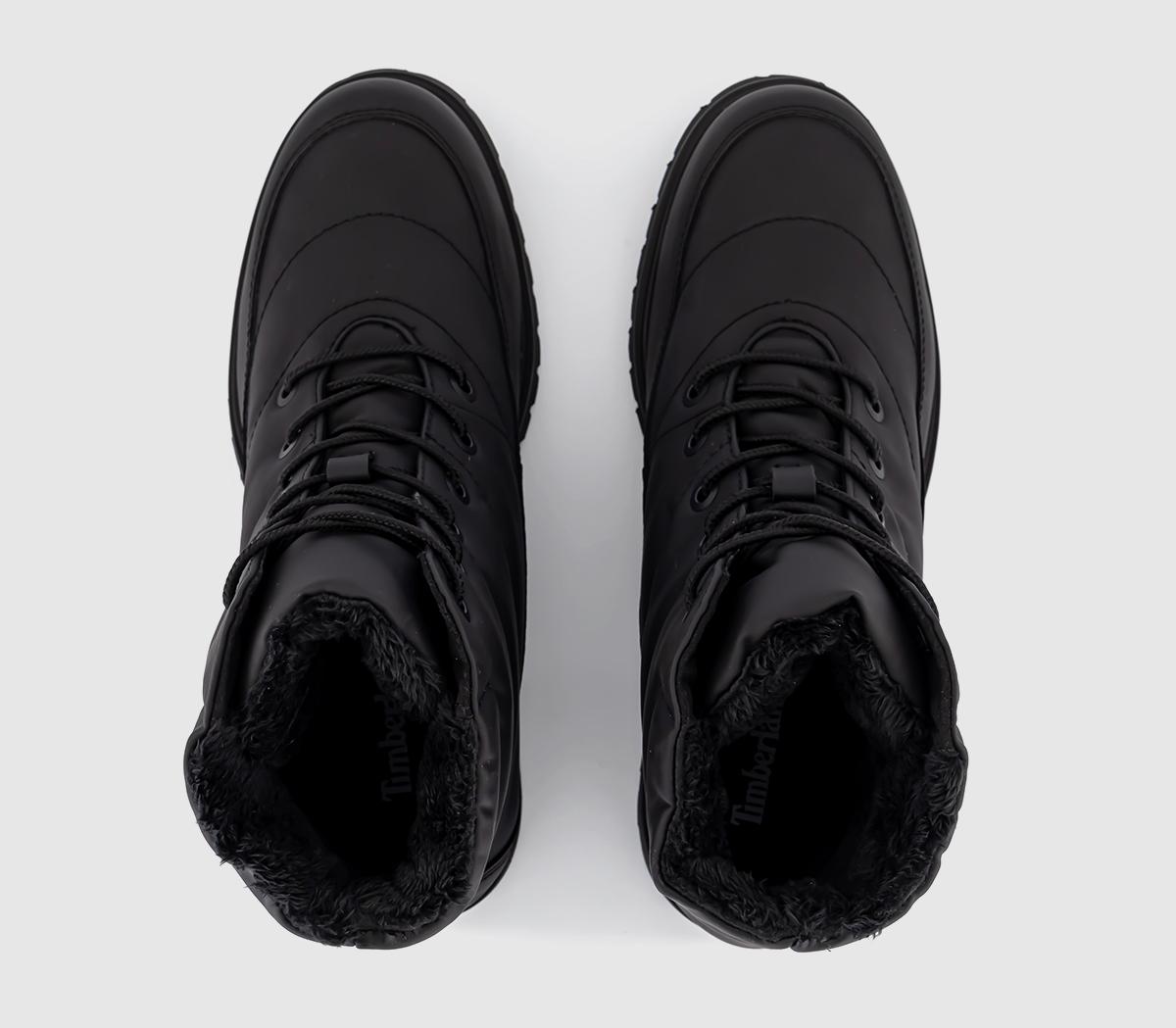 TimberlandLyonsdale Puffer BootsBlack