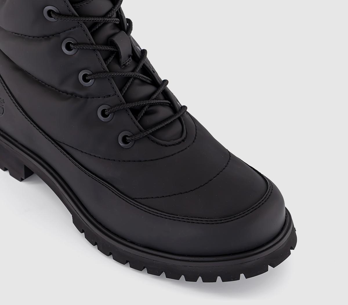 TimberlandLyonsdale Puffer BootsBlack