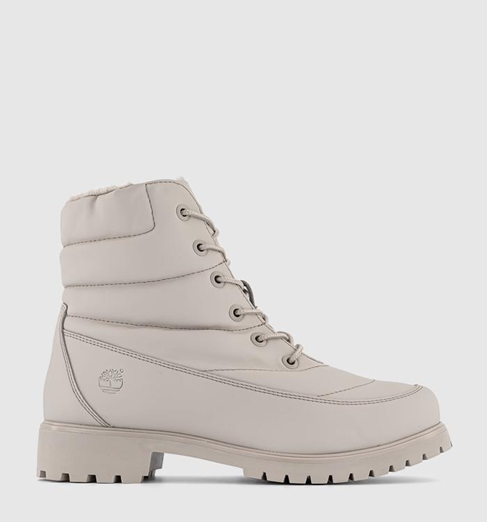 Timberland Lyonsdale Puffer Boots Pure Cashmere