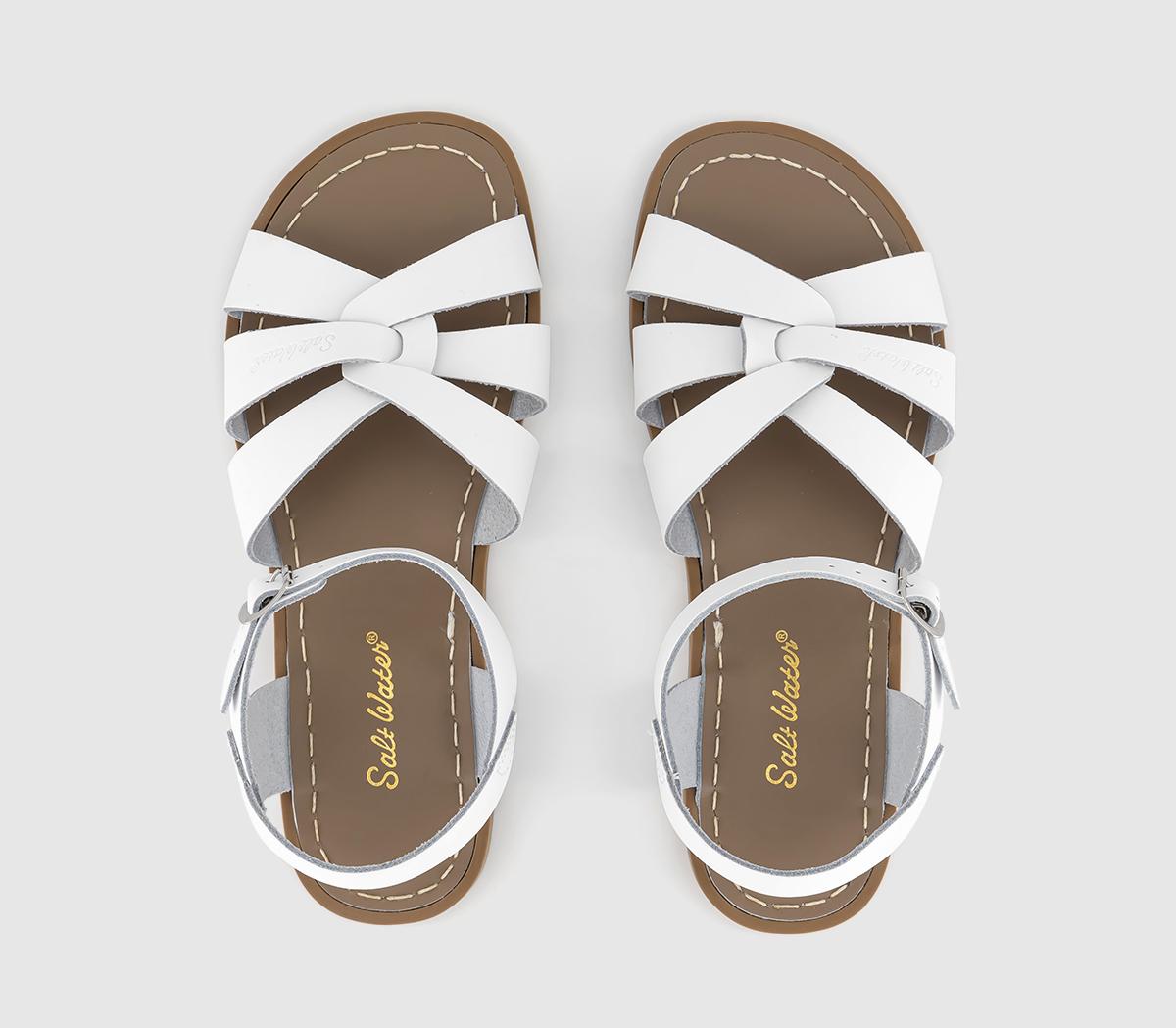 Salt-WaterSalt Water Original SandalsWhite Leather