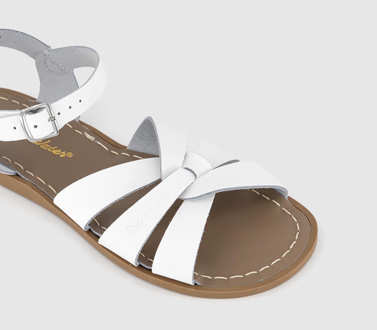 Salt Water Salt Water Original Sandals White Leather Women’s Sandals