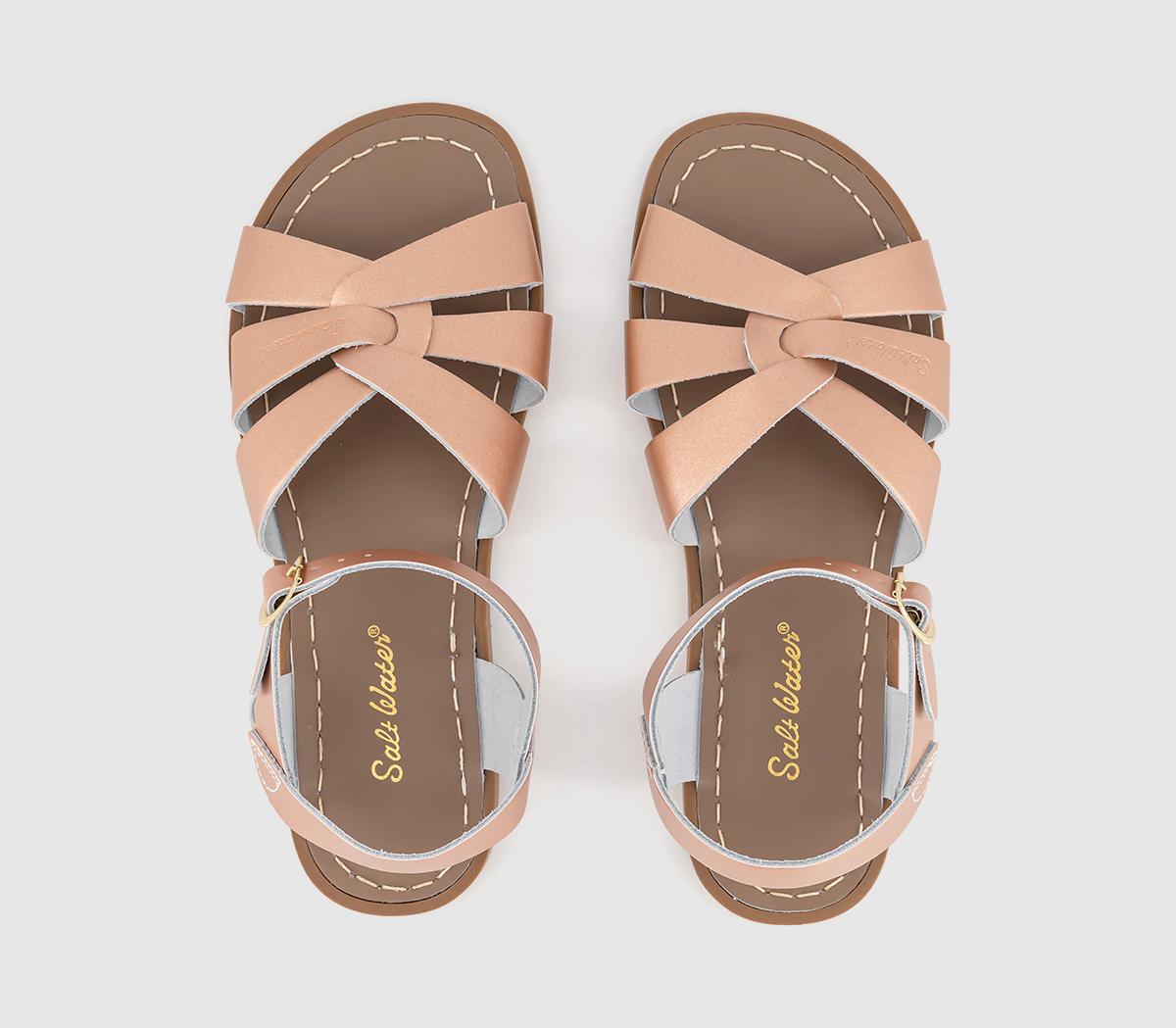 Salt-Water Salt Water Original Sandals Rose Gold Leather - Women’s Sandals