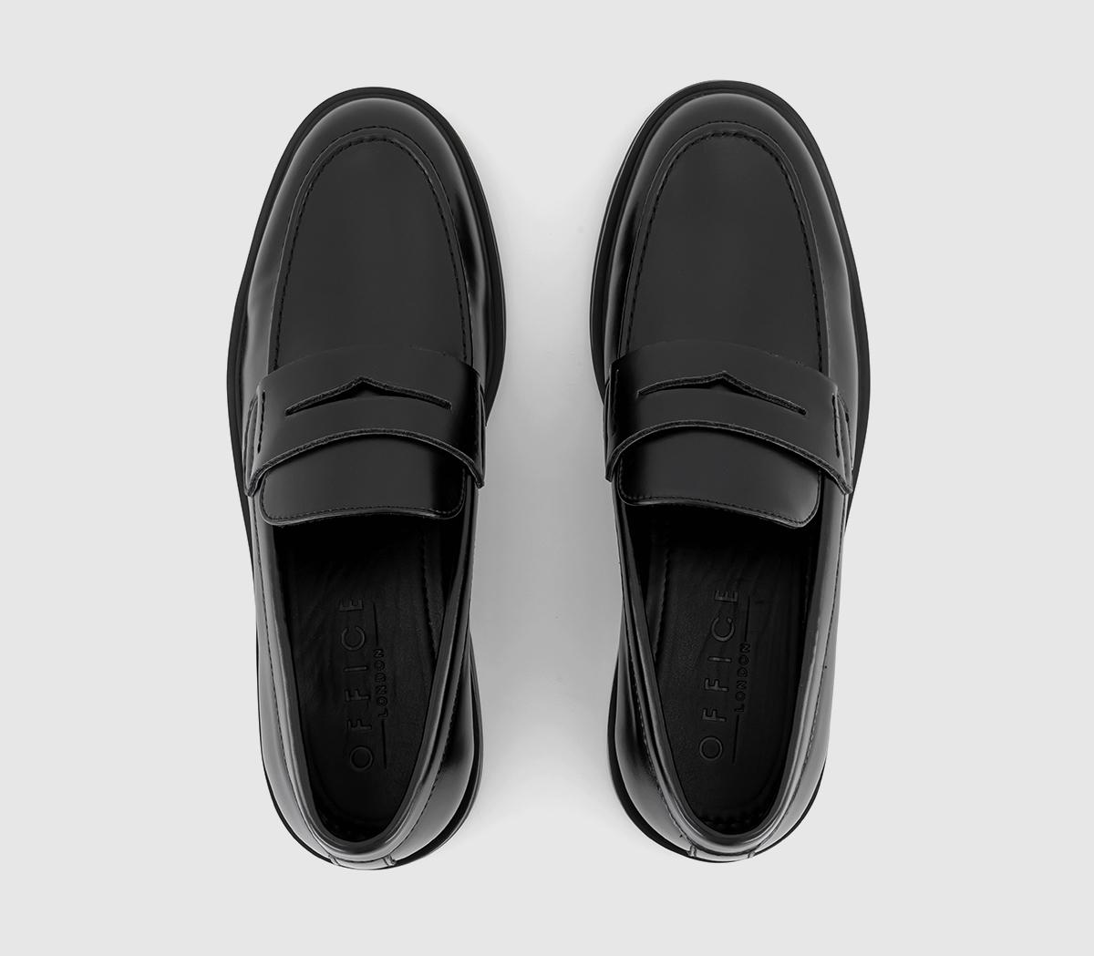 OFFICE Maurice Chunky Loafers Black - Men’s Smart Shoes