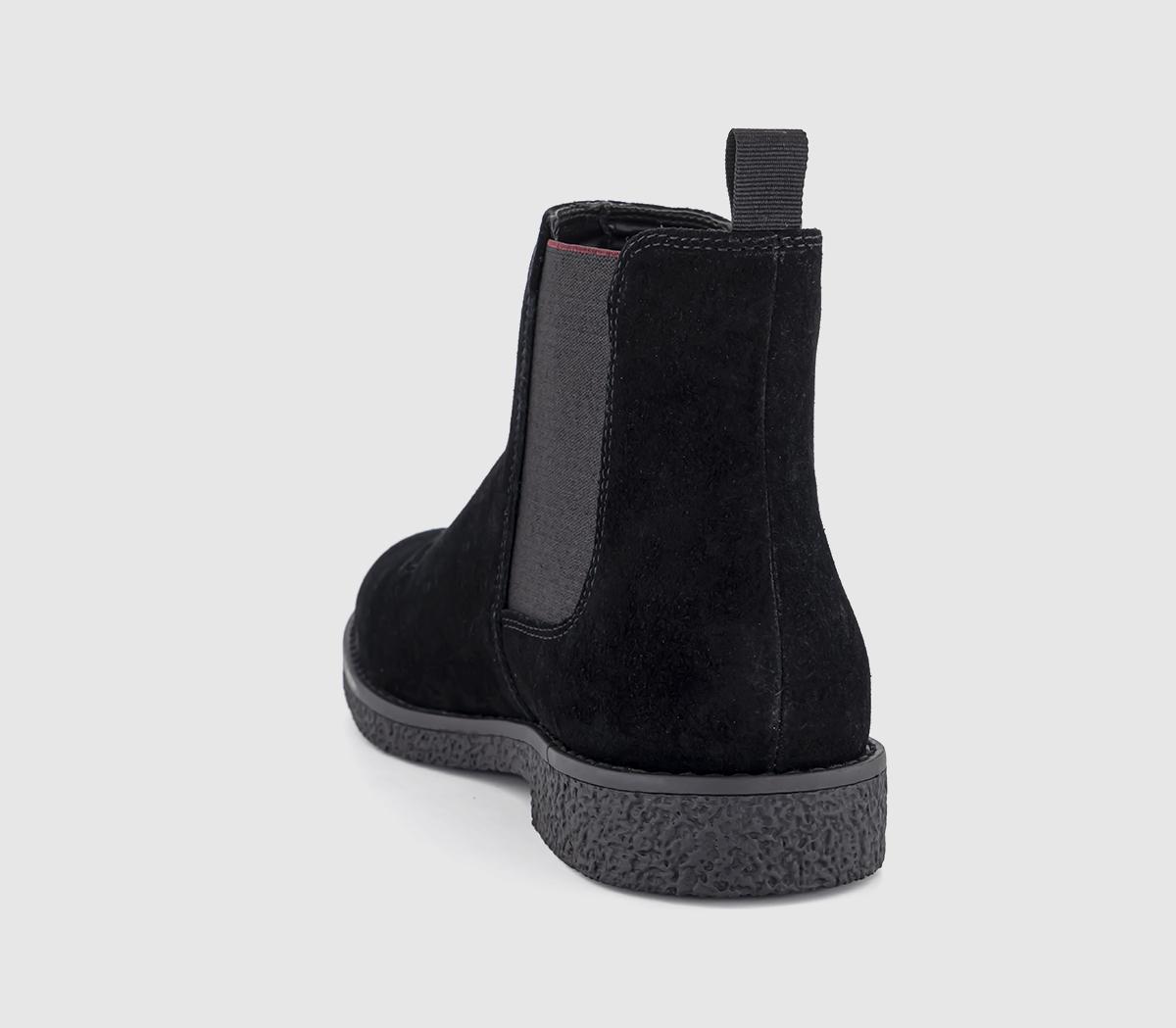 OFFICEBachelor Crepe Look Chelsea BootsBlack Suede