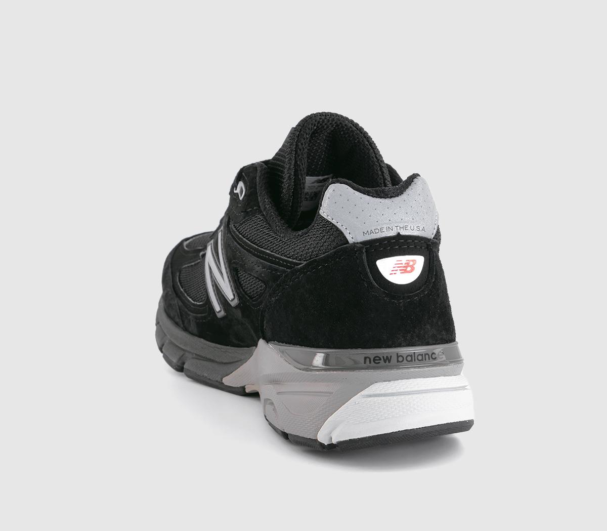 New Balance990v4 Made in USA TrainersBlack