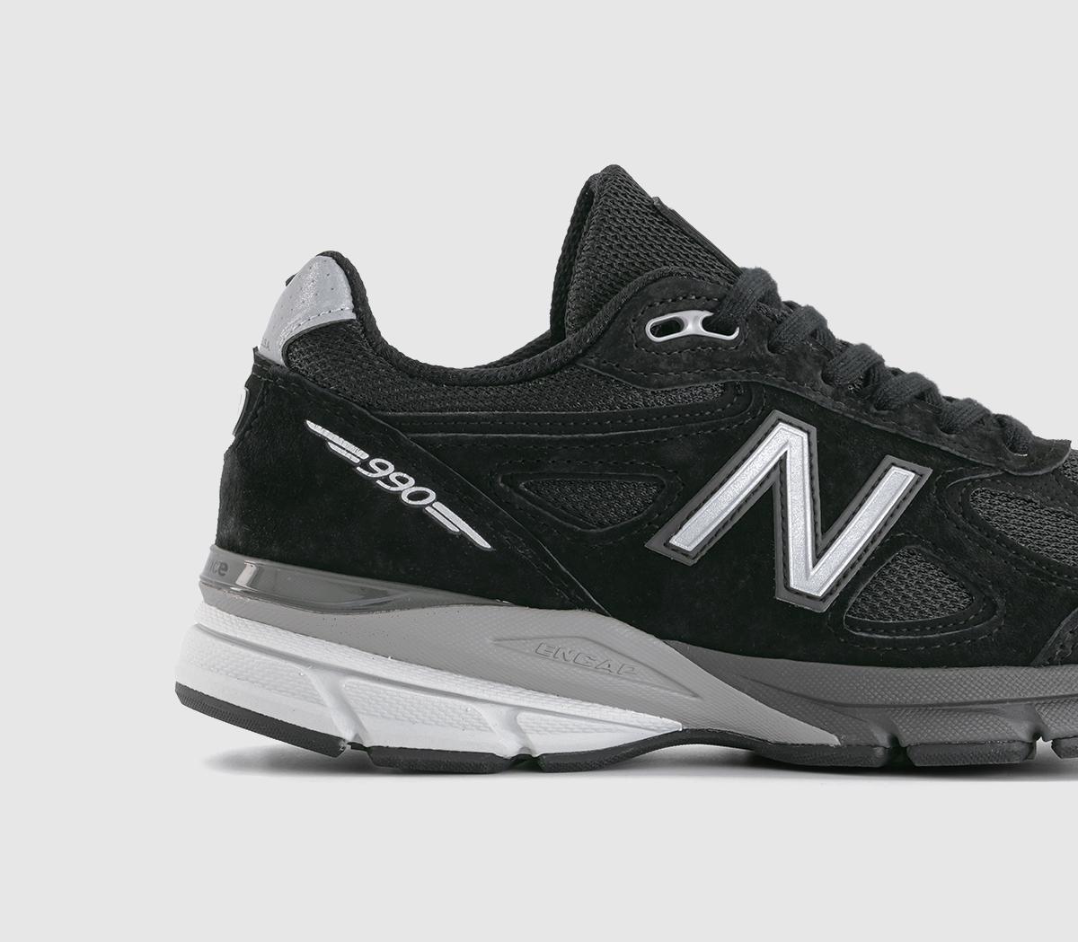 New Balance990v4 Made in USA TrainersBlack