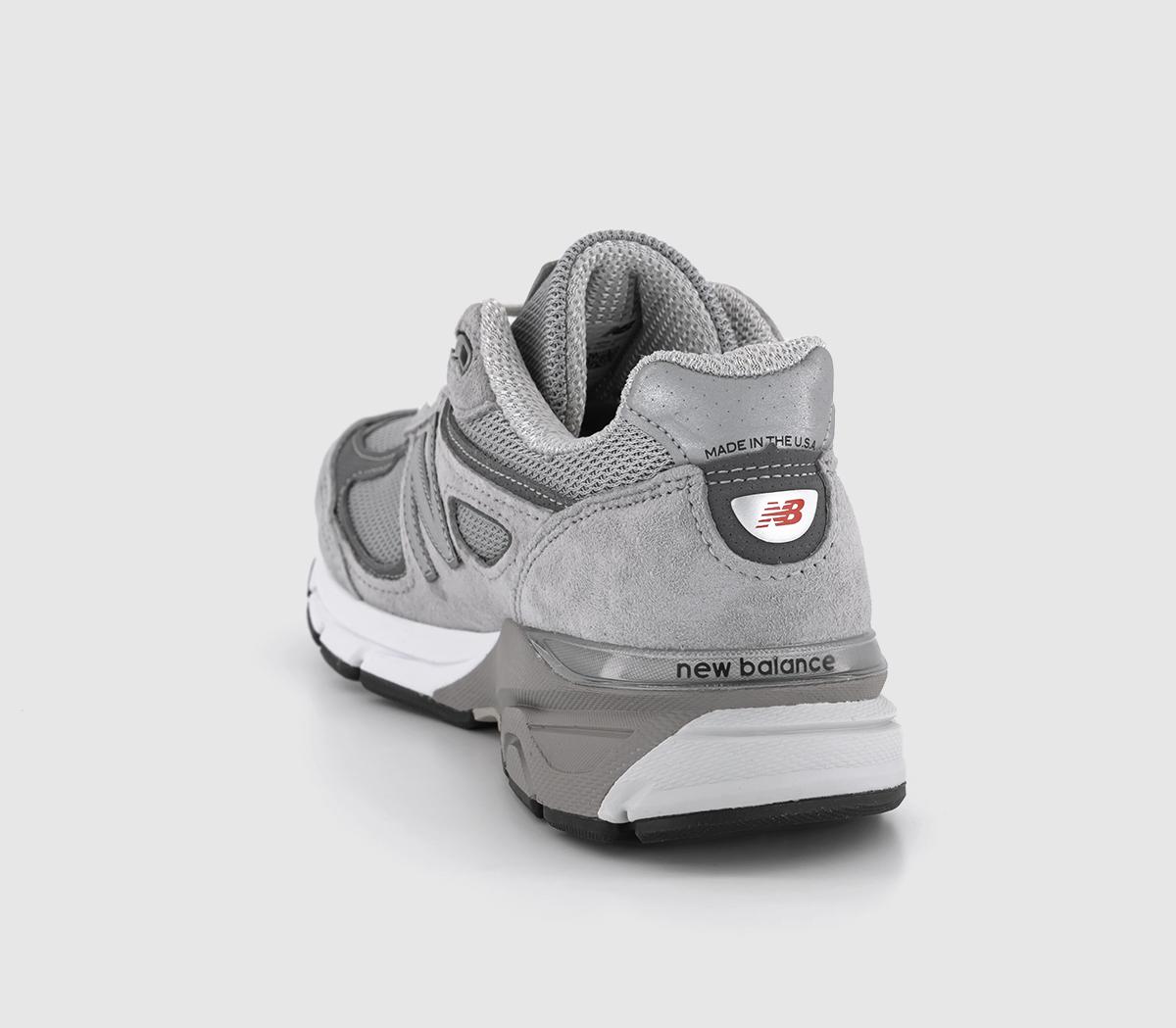 New Balance990v4 Made in USA TrainersGrey