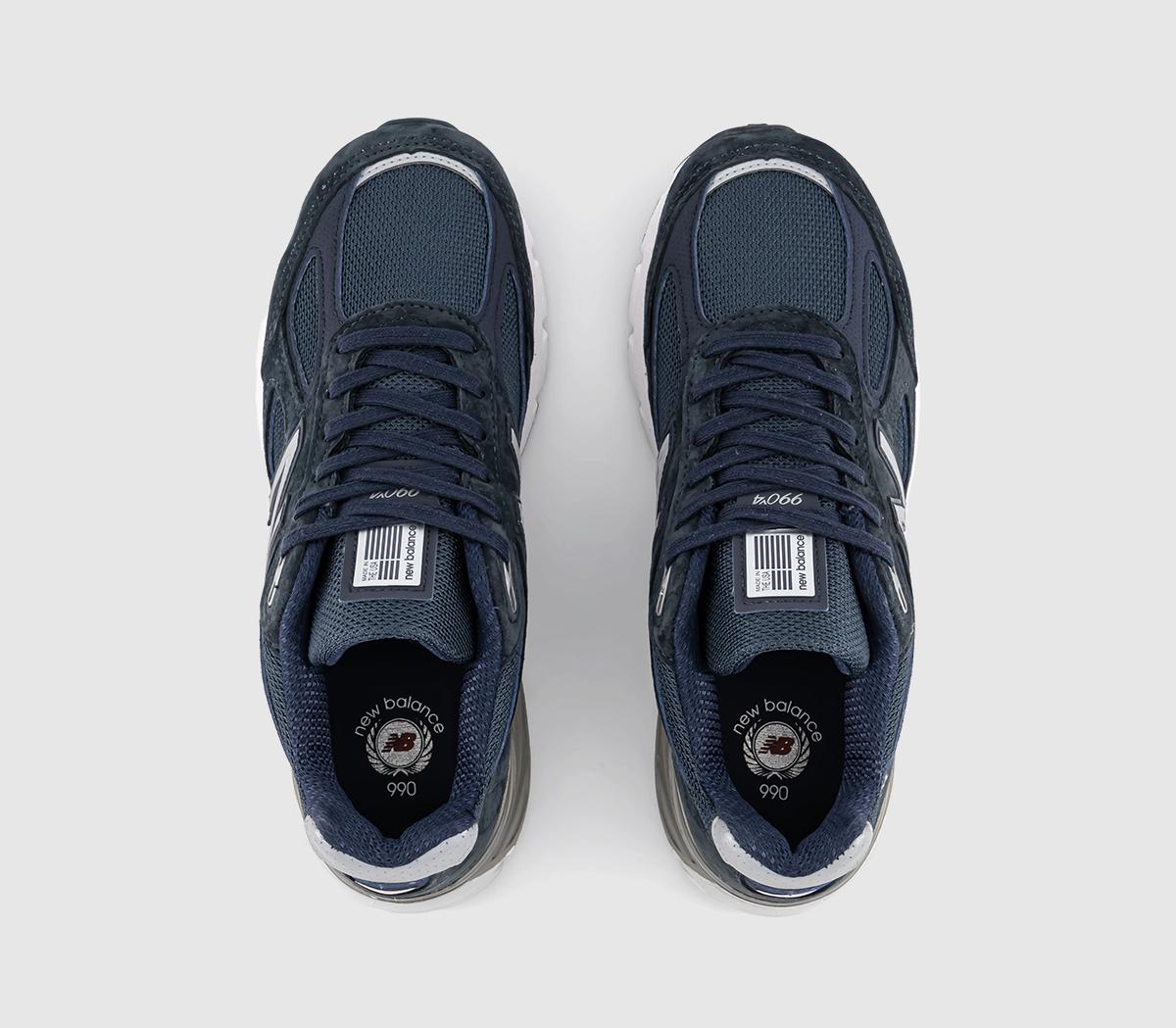 New Balance990V4 'Made in USA' TrainersNavy
