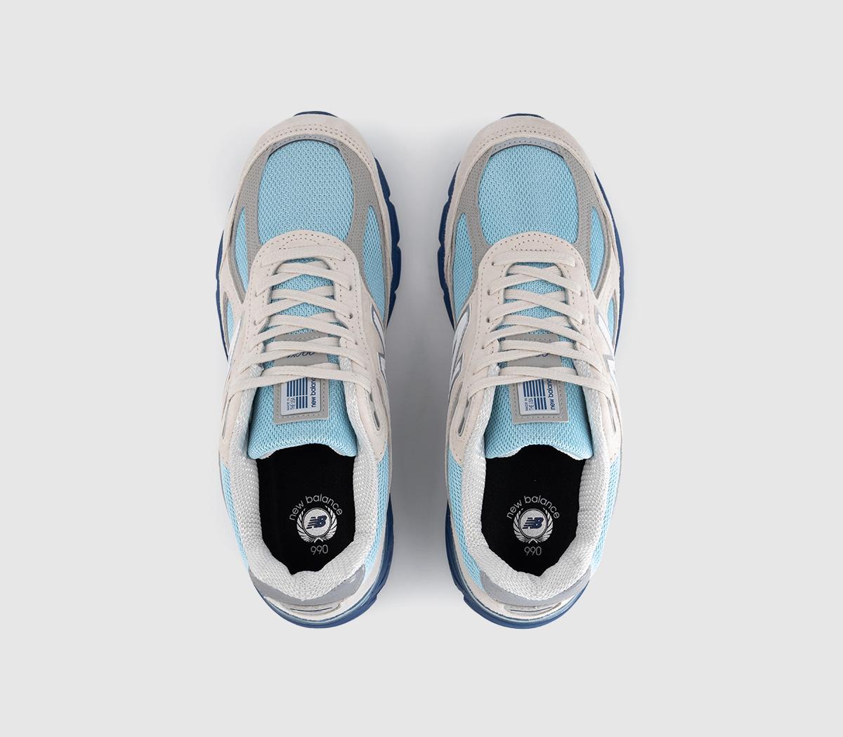 New Balance990v4 Made in USAMoonbeam Blue