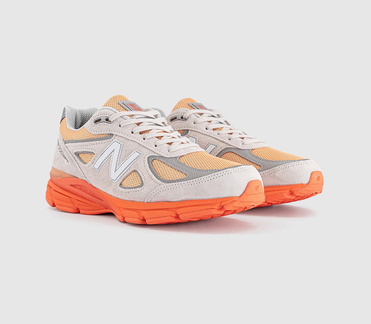 New Balance990v4 Made in USAMoonbeam Orange