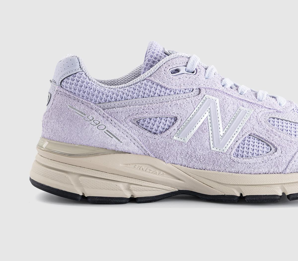 New Balance990v4 TrainersLilac Mono