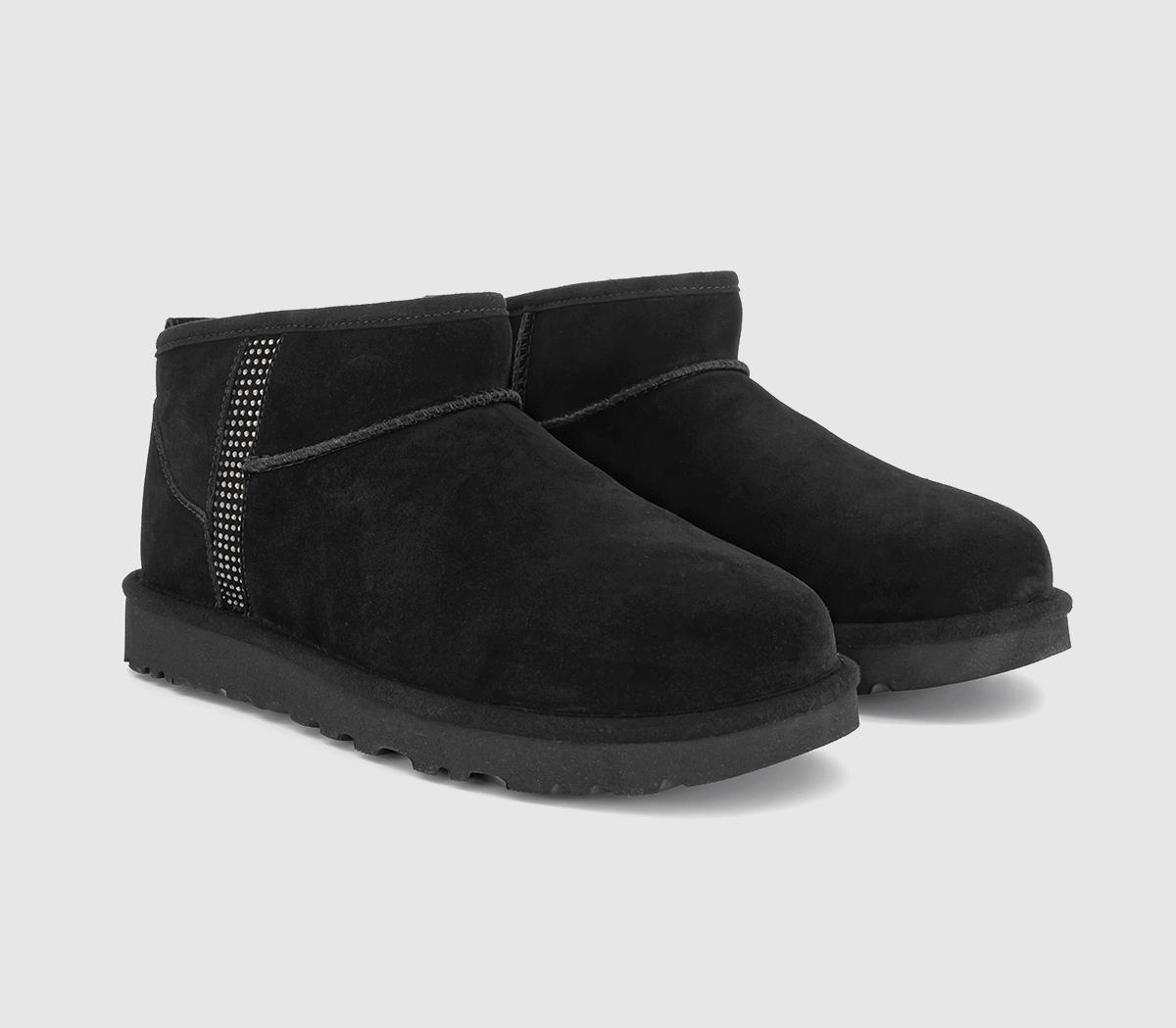 UGGClassic Ultra Mini Bling BootsBlack