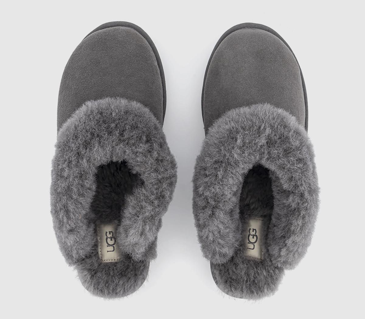 UGG Classic Slipper II Charcoal - Flat Shoes for Women