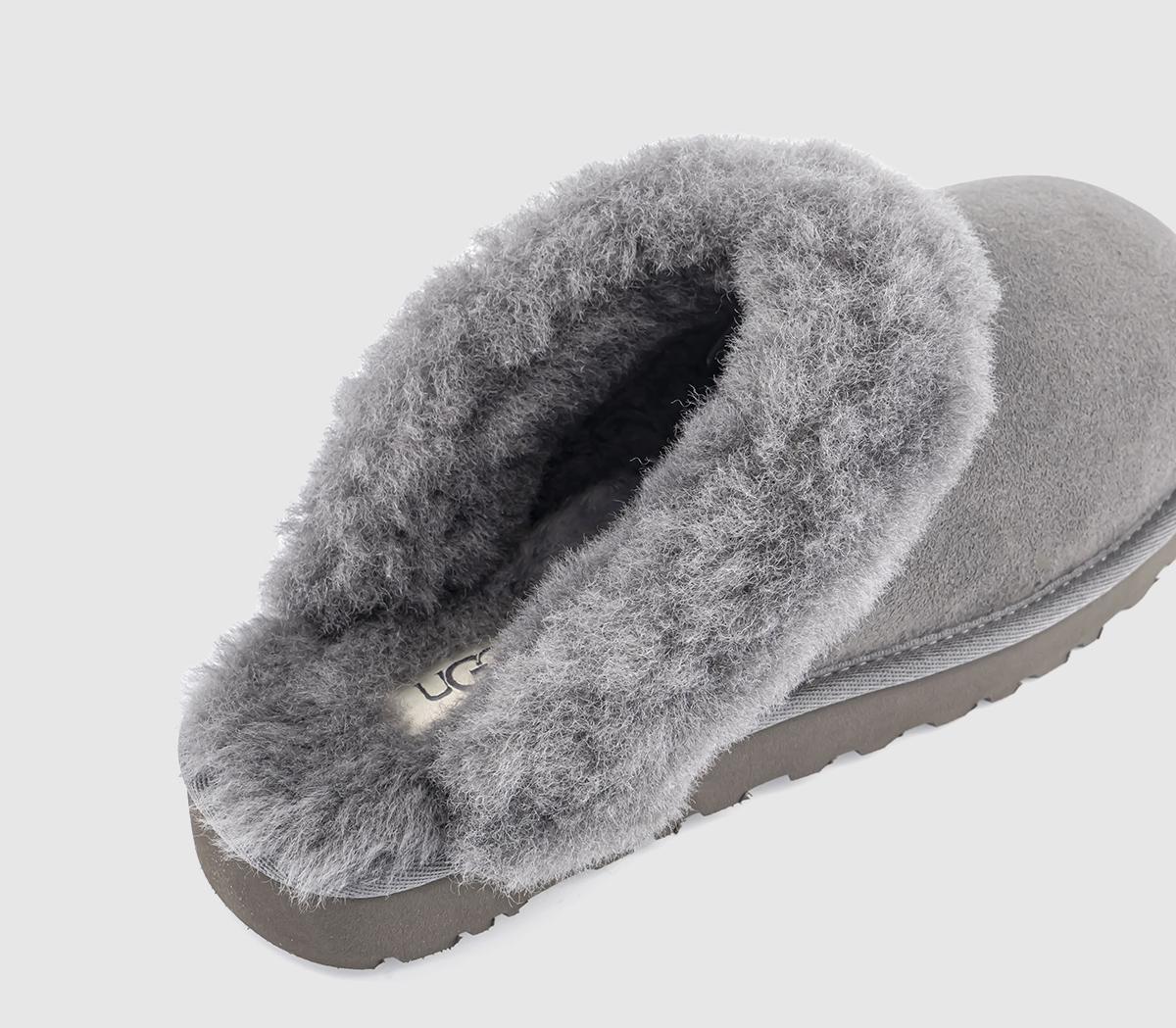 UGG Classic Slipper II Charcoal - Flat Shoes for Women