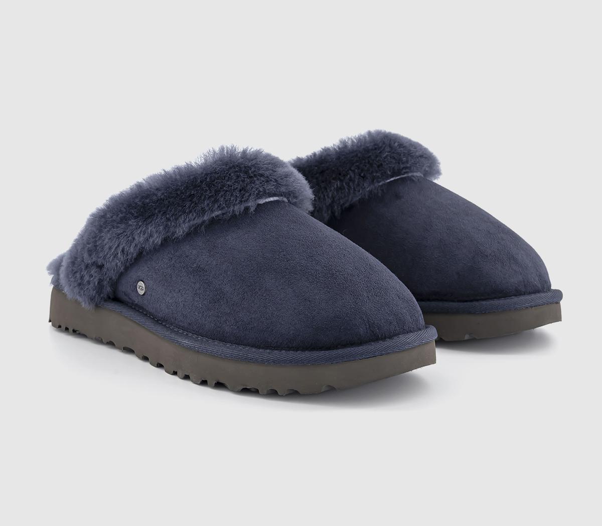 UGG Classic Slipper II Eve Blue - Flat Shoes for Women