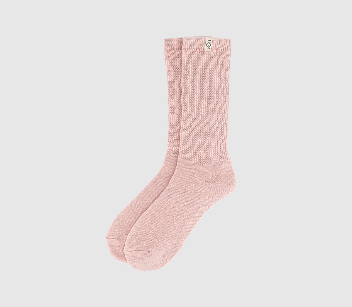 Ugg Shealy Cozy Crew Socks Dusk One Size  Natural in   Size One Size, Office Shoes