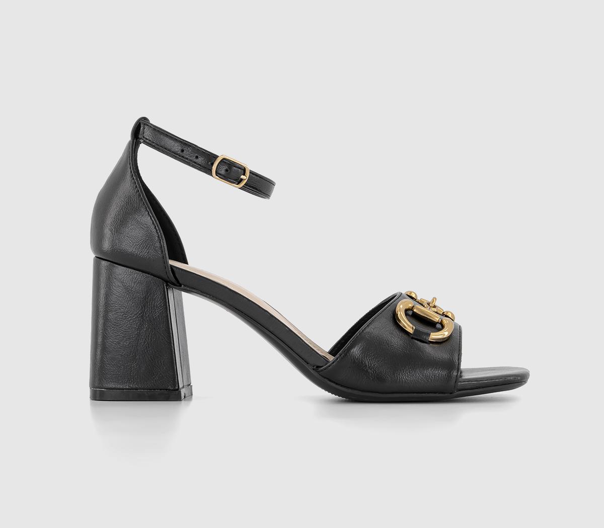 Office store black sandals