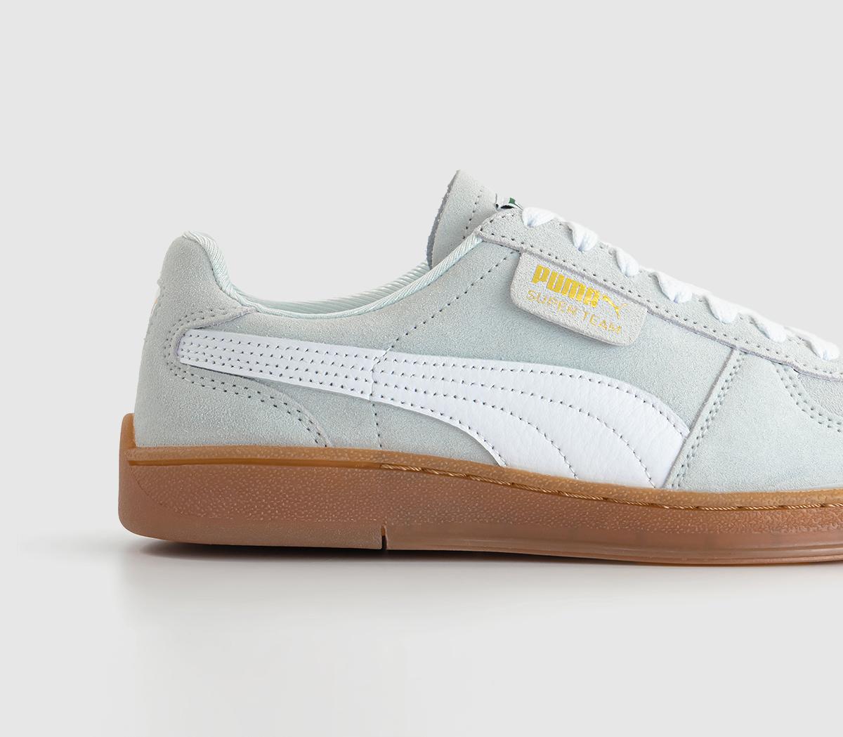 PUMASuper Team OG TrainersLight Blue White Gum