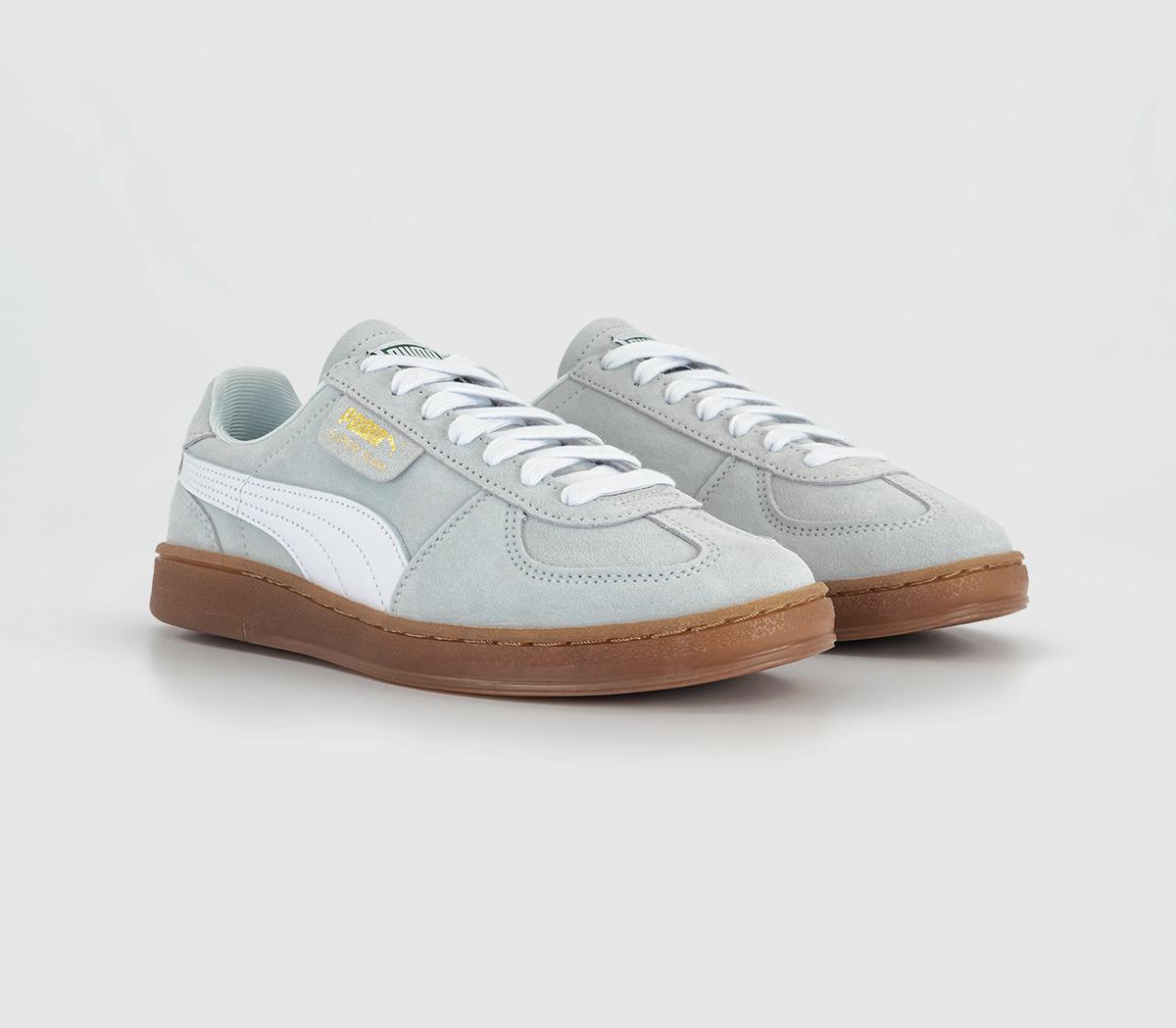 PUMASuper Team OG TrainersLight Blue White Gum
