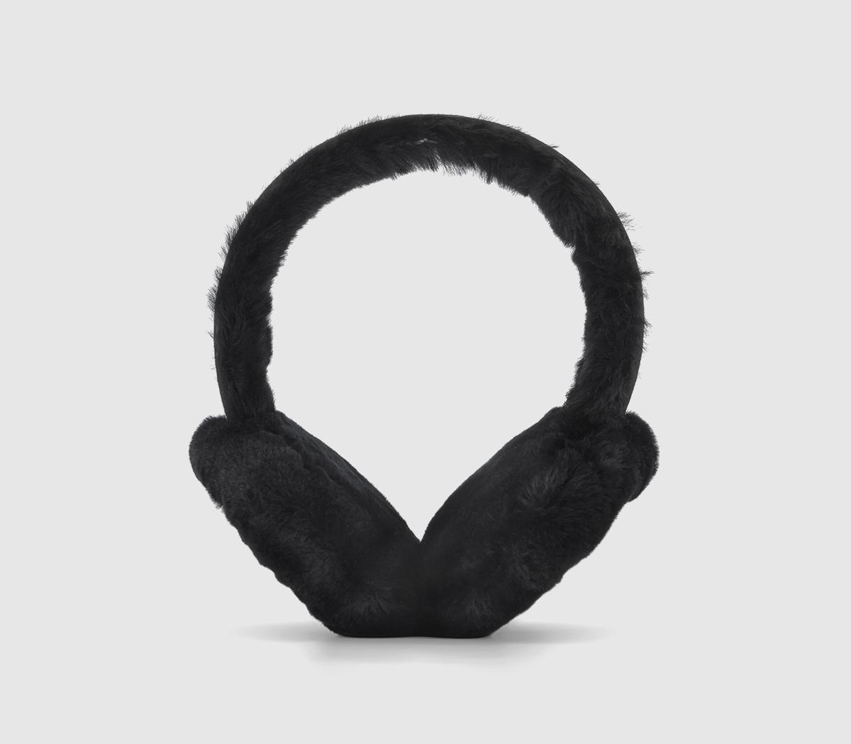 UGG Sheepskin Earmuff Black Accessories