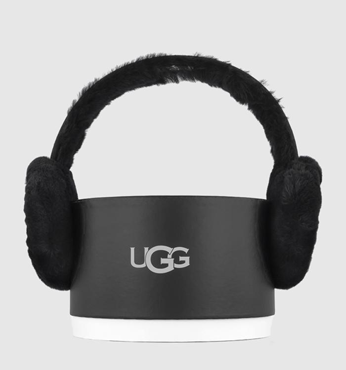 UGG Sheepskin Earmuff Black