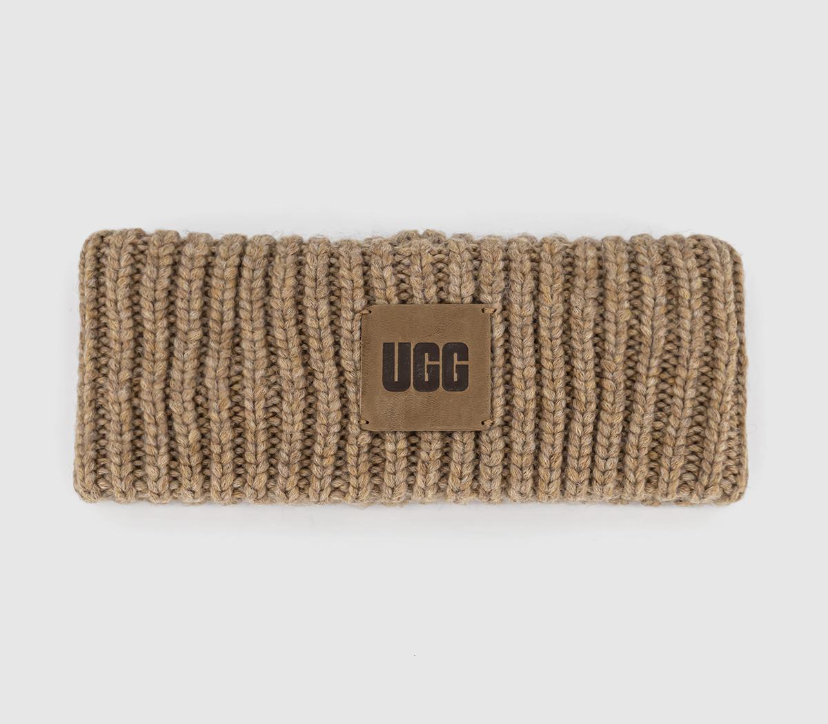 UGGChunky Ribbed HeadbandCamel
