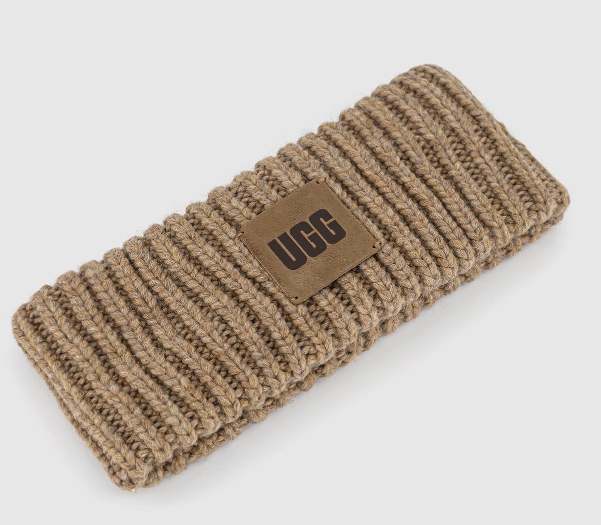 UGGChunky Ribbed HeadbandCamel