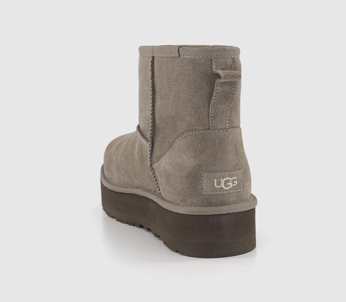 UGGClassic Junior Mini Platform BootsSmoke Plume