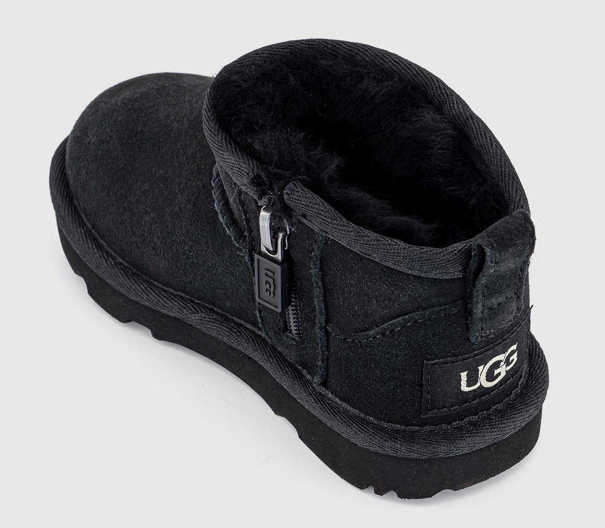 UGGClassic Ultra Mini Toddler BootsBlack