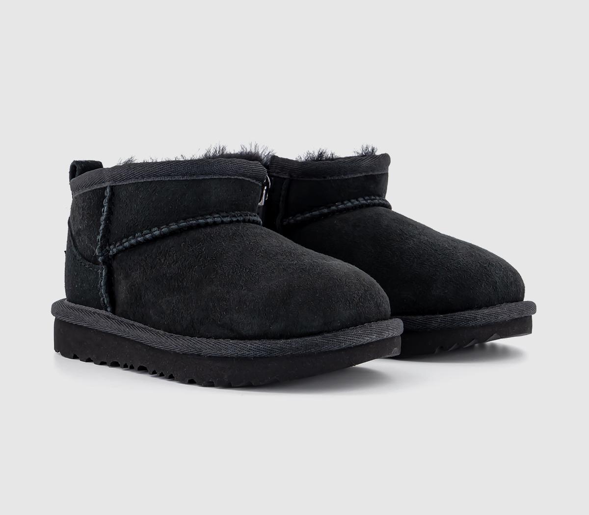 UGGClassic Ultra Mini Toddler BootsBlack