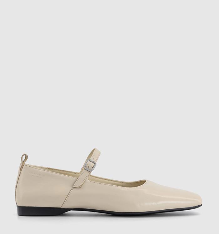 Vagabond Shoemakers Delia Mary Jane Flats Off White