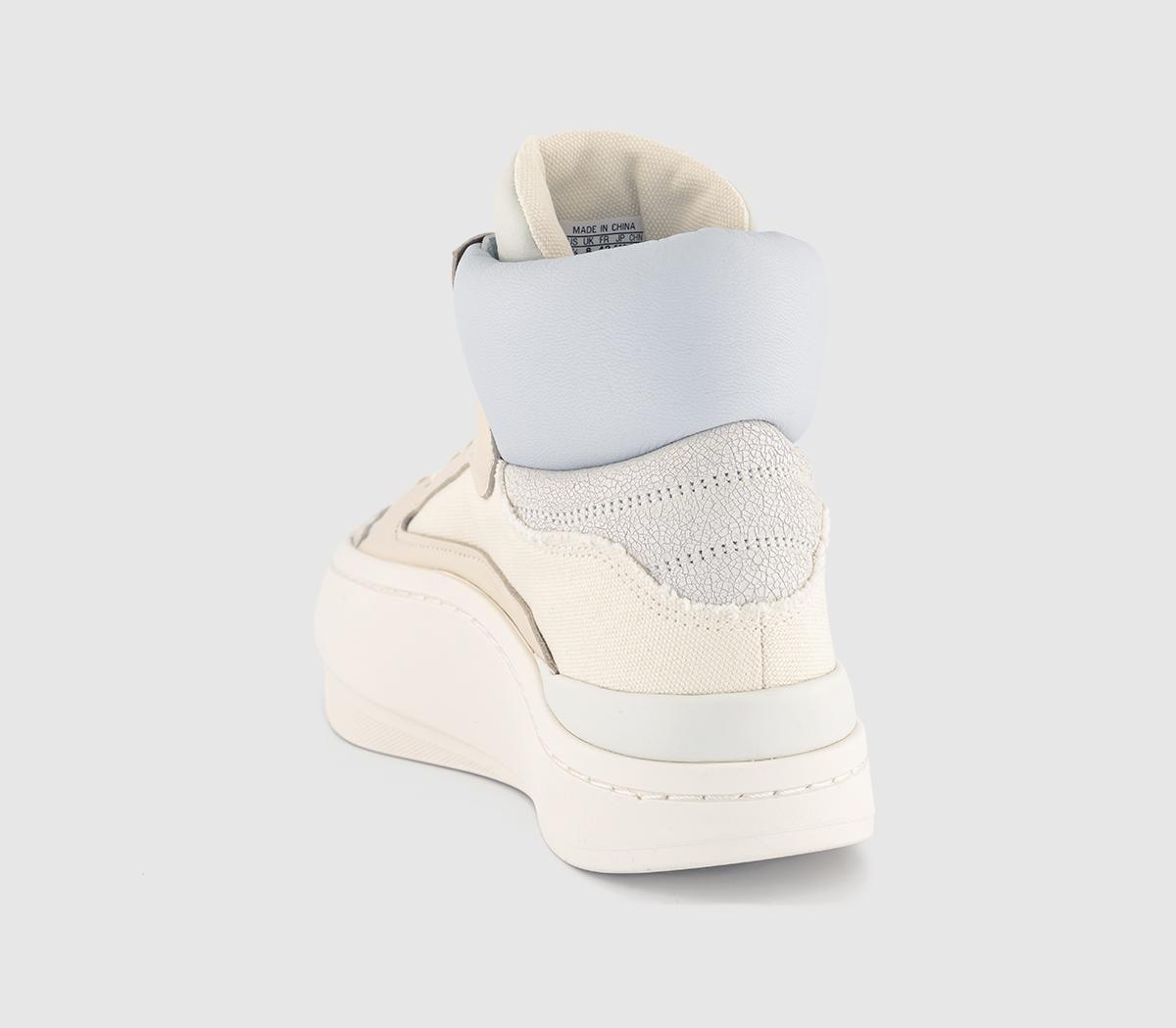 adidas Y-3Y-3 Basketball Hi Trainers Off White Crystal White