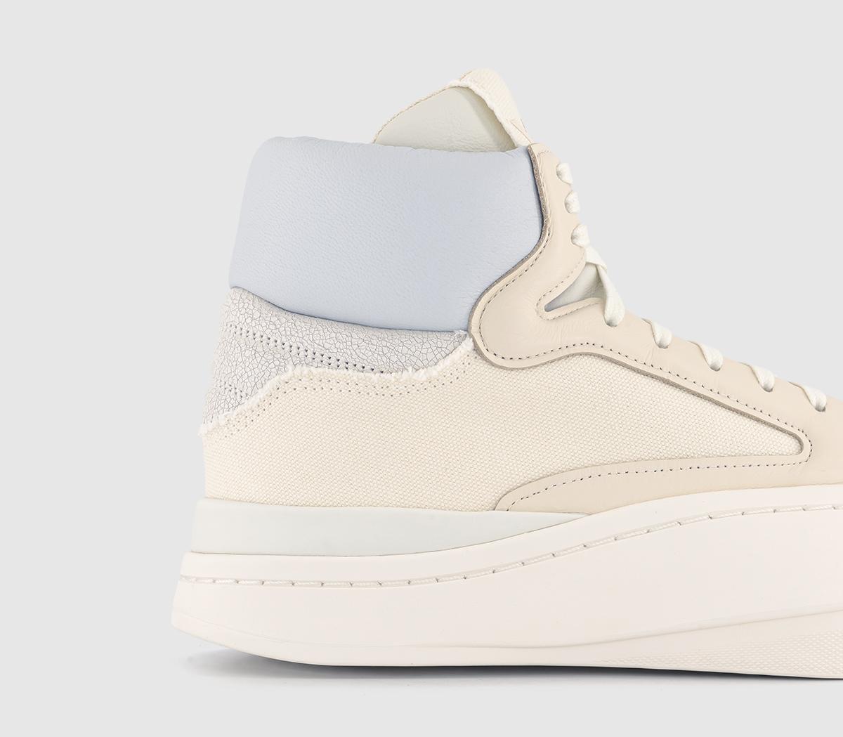 adidas Y-3Y-3 Basketball Hi Trainers Off White Crystal White