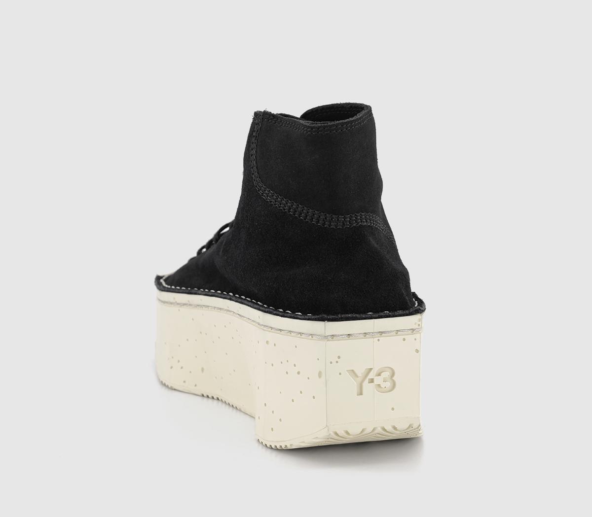 adidas Y-3Y-3 Kyasu Hi Trainers Black Black Crystal White